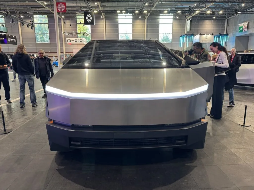 Tesla Cybertruck at 2024 Paris Motor Show