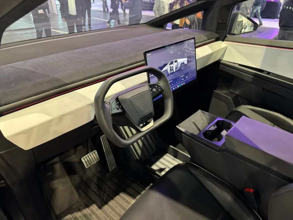 Tesla Cybertruck at 2024 Paris Motor Show