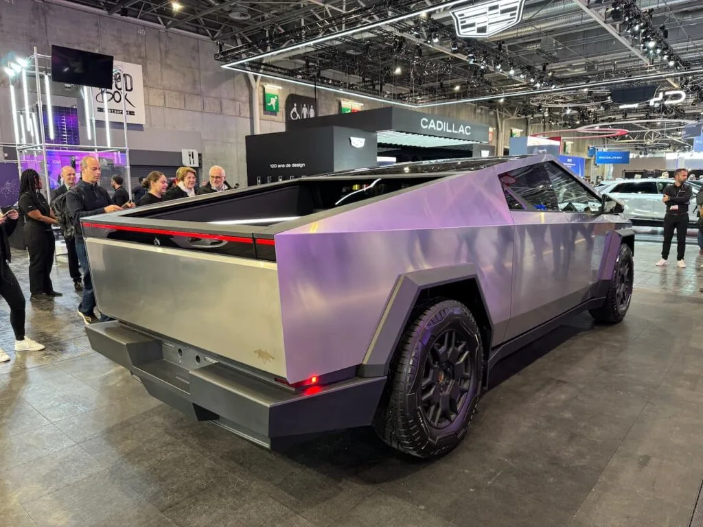 Tesla Cybertruck at 2024 Paris Motor Show