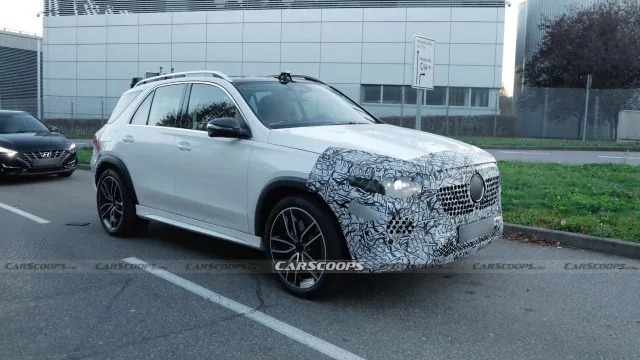 Mercedes is refreshing the GLE SUV for 2024, showcasing new stylish details and designs.