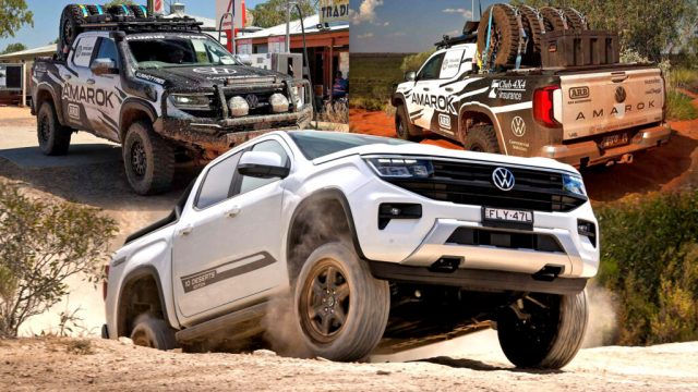 Volkswagen Amarok showcases extraordinary capabilities with its special edition model in the Australian desert, setting a new world record.