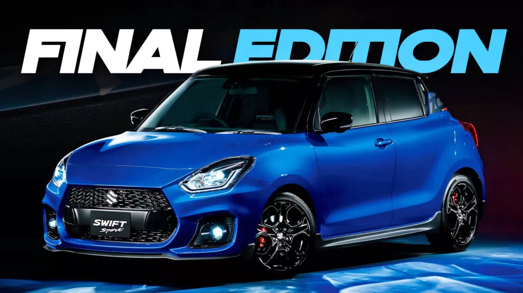 Suzuki has launched the final edition of its beloved Swift Sport, a limited edition exclusively for the Japanese market.