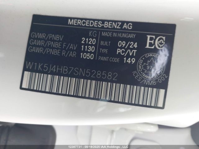 Mercedes Benz CLA Class 2025