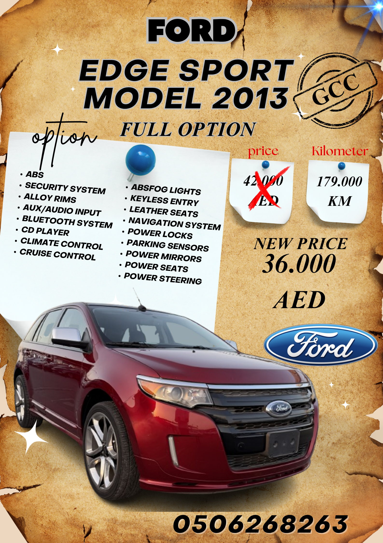 Ford Edge 2013 3.7L