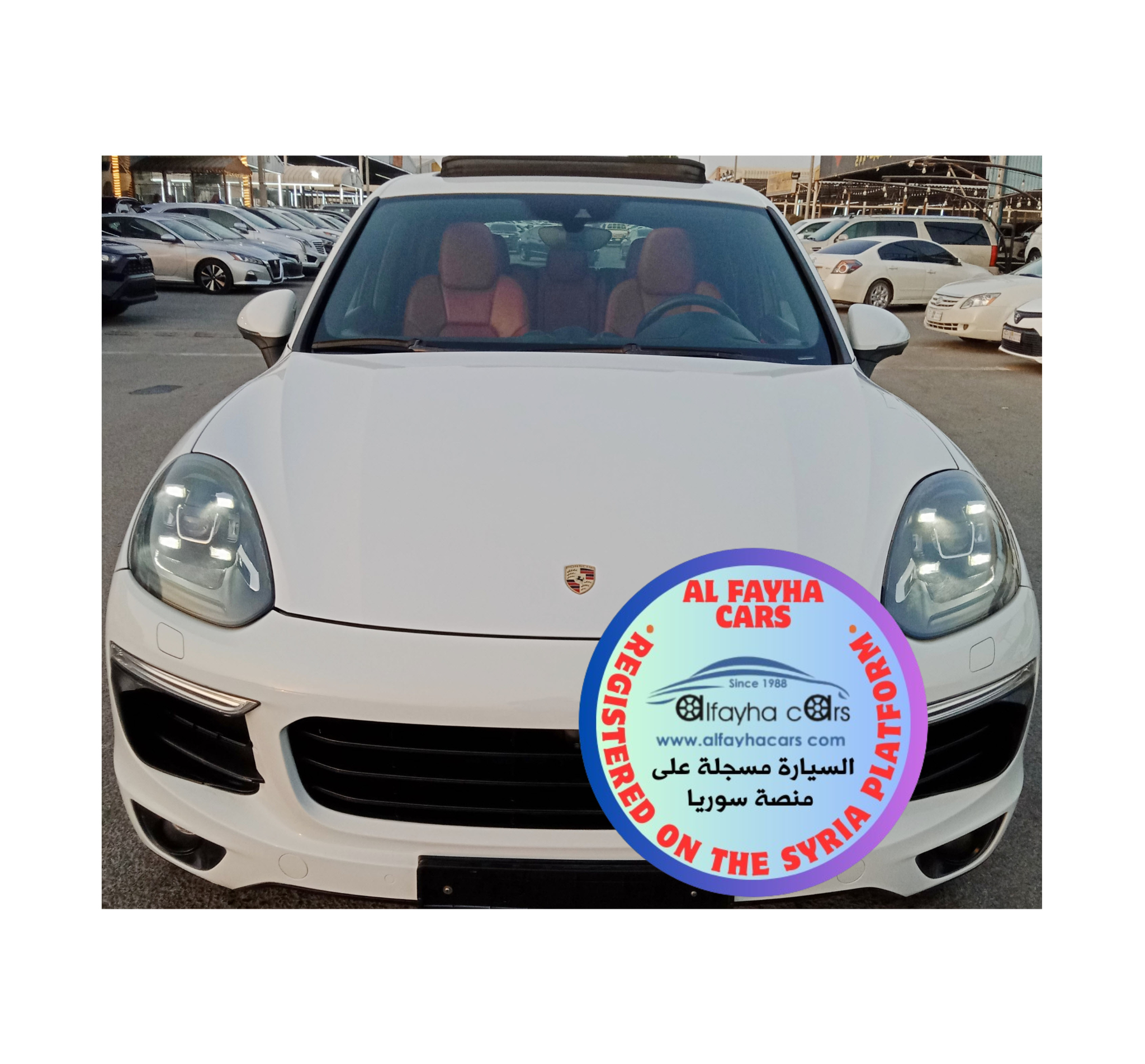 Porsche Cayenne 2017 3604L
