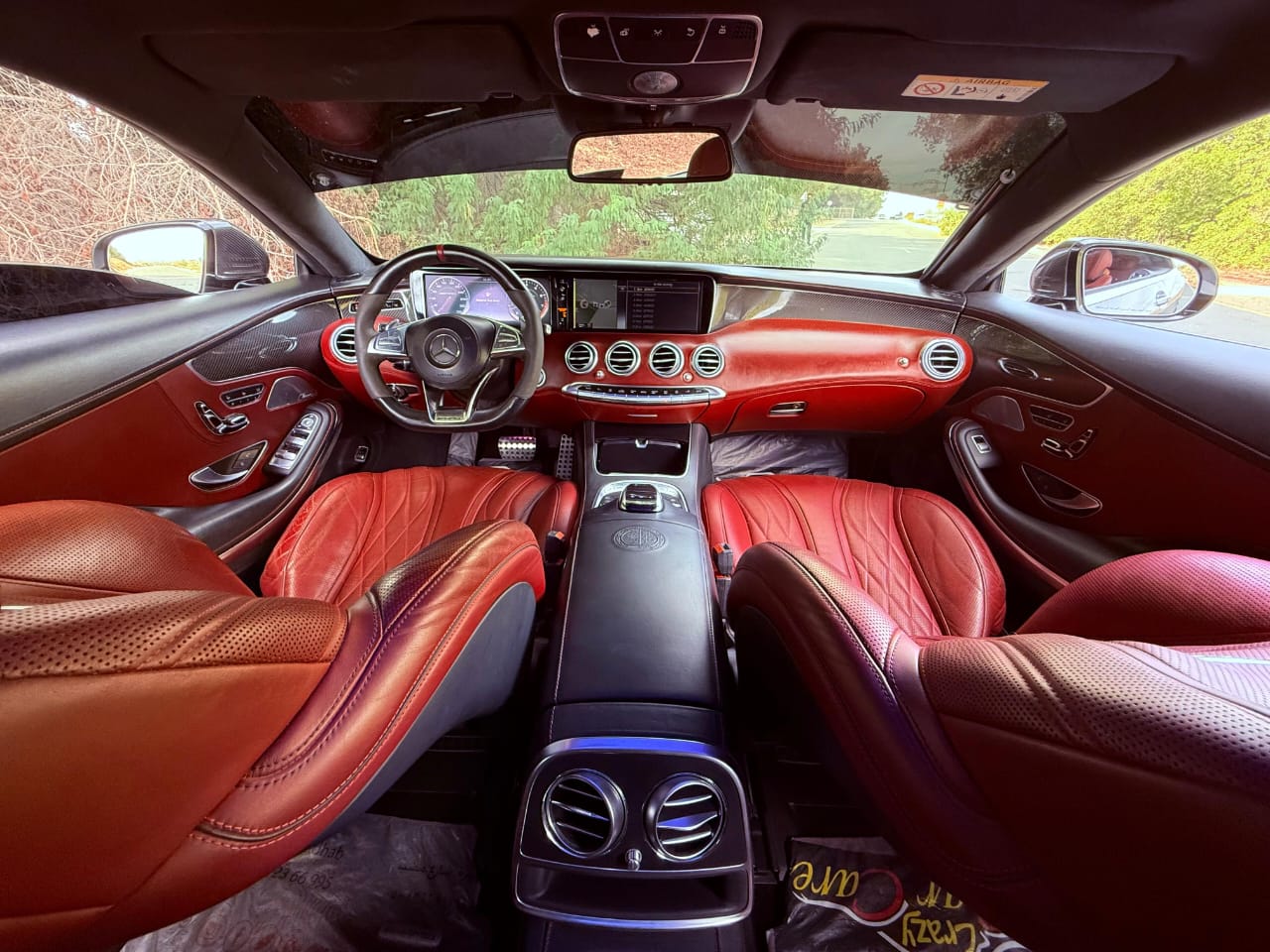 Mercedes Benz S Class Coupe AMG 2015