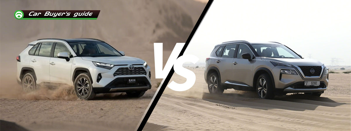 Battle of the Best: Toyota RAV4 2025 vs. Nissan X-Trail 2025