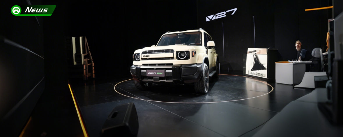 The Future of Hybrid SUVs Begins in Dubai with the All New iCAUR V27