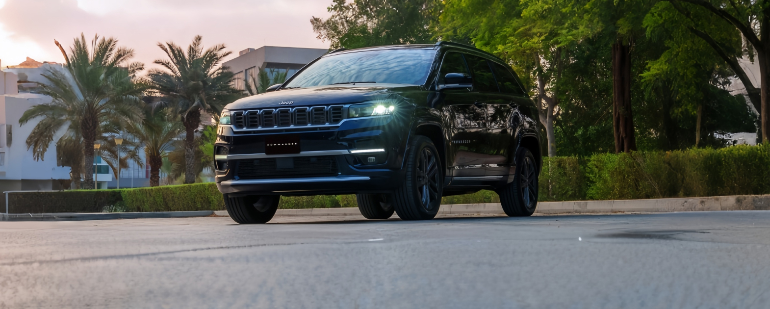 All New Jeep Commander Arrives in Saudi Arabia with Family Comfort