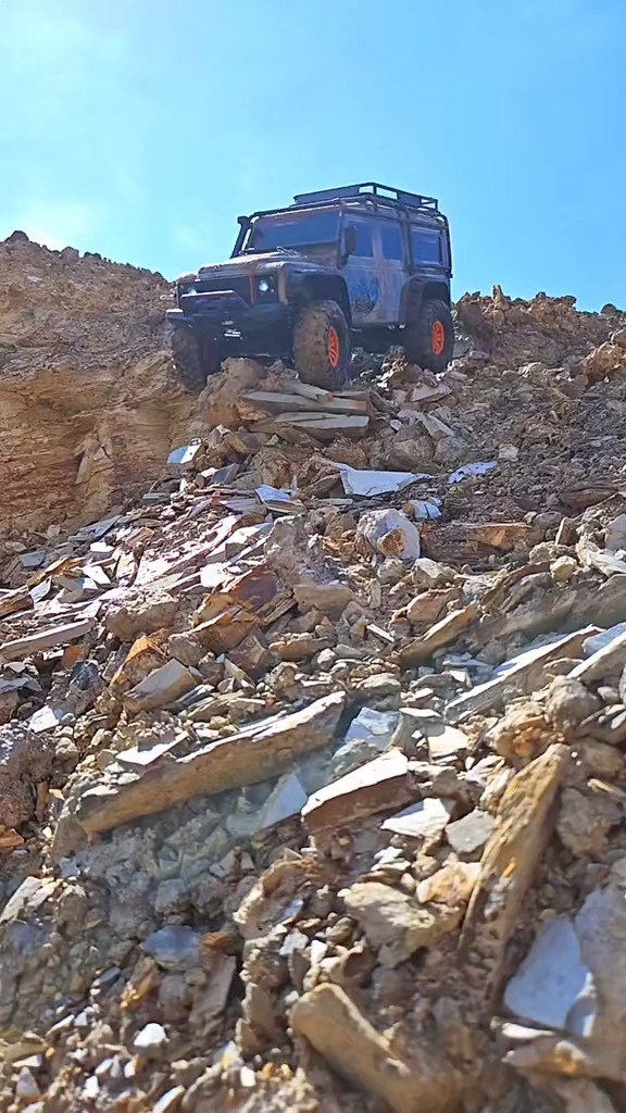 لاندروفر ديفندر تفشل rc الطرق الوعرة 4x4 الزاحف