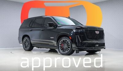 cadillac escalade image Cadillac Escalade V - AED 7,718 P/M - Warranty till 02/2028