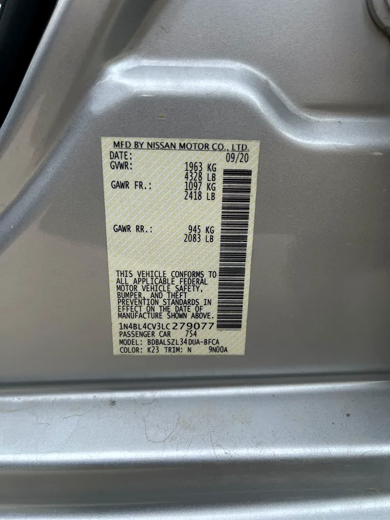 نيسان ألتيما 2020