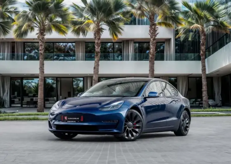 tesla tesla-model-3 image Tesla Model 3 2022