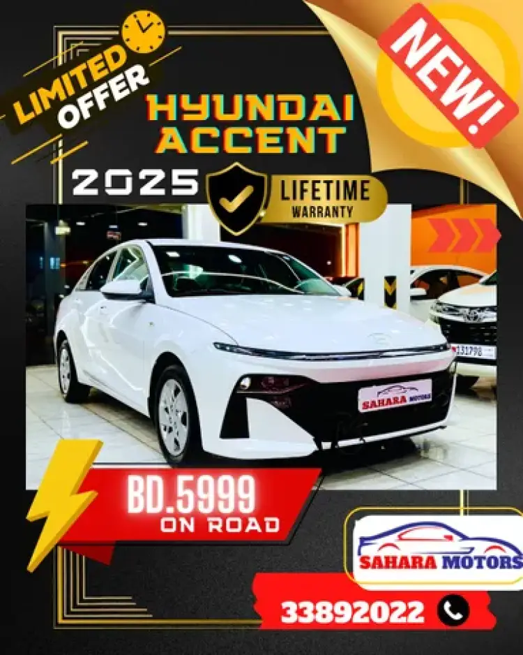 hyundai hyundai-accent image New Hyundai Accent 1.5L Comfort 2025