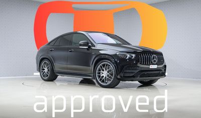 mercedes-benz mercedes-benz-gle-amg image Mercedes-Benz GLE 53 AMG Coupe - AED 4,859 P/M - 2 Years Warranty