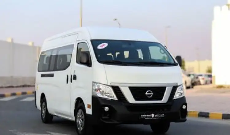 nissan urvan image Nissan Urvan Microbus 2.5L A/T Petrol Nissan Urvan 2020 GCC accident free in excellent condition 1708 P.M