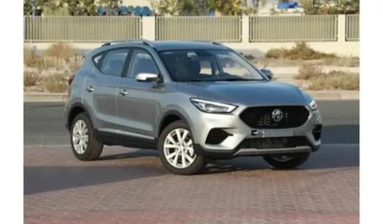 mg zs image MG ZS 2025 MG ZS STANDARD 1.5 - SILVER inside BLACK | Export Price