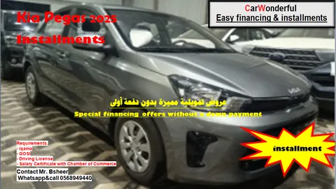 New Kia Pegas 1.4L EX 2025