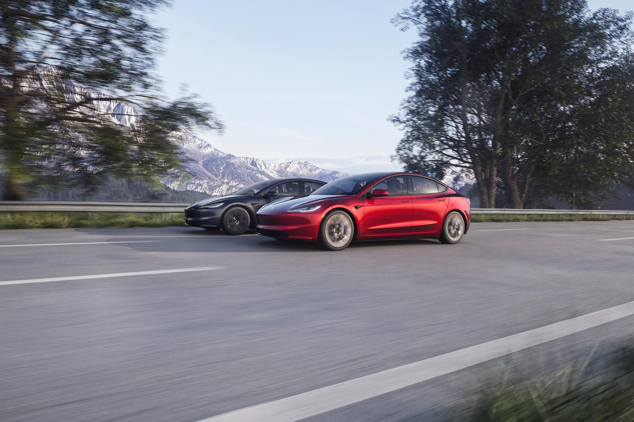 the 15th official image of Tesla Model 3.