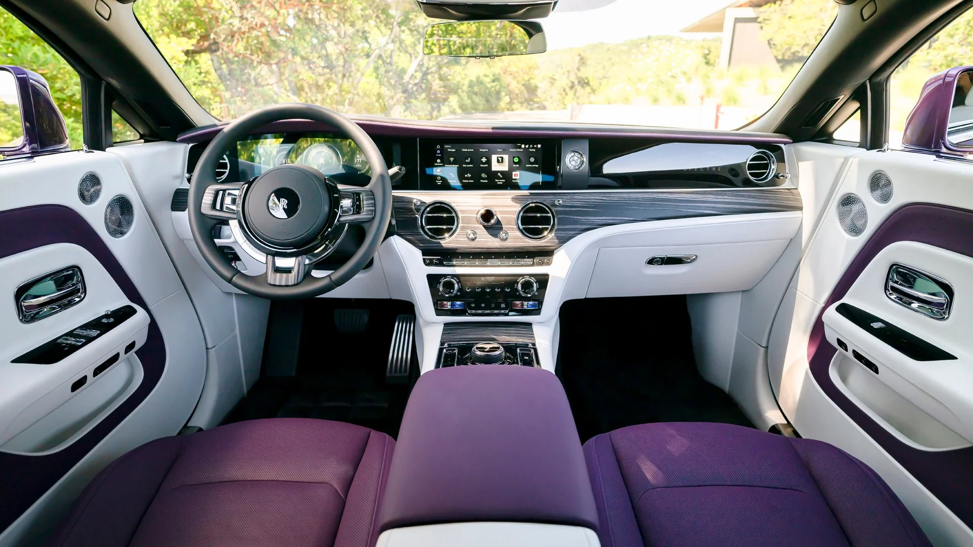 Discover Rolls-Royce Rolls-Royce Spectre Exterior Interior Images.Find all aspects and details of cars.