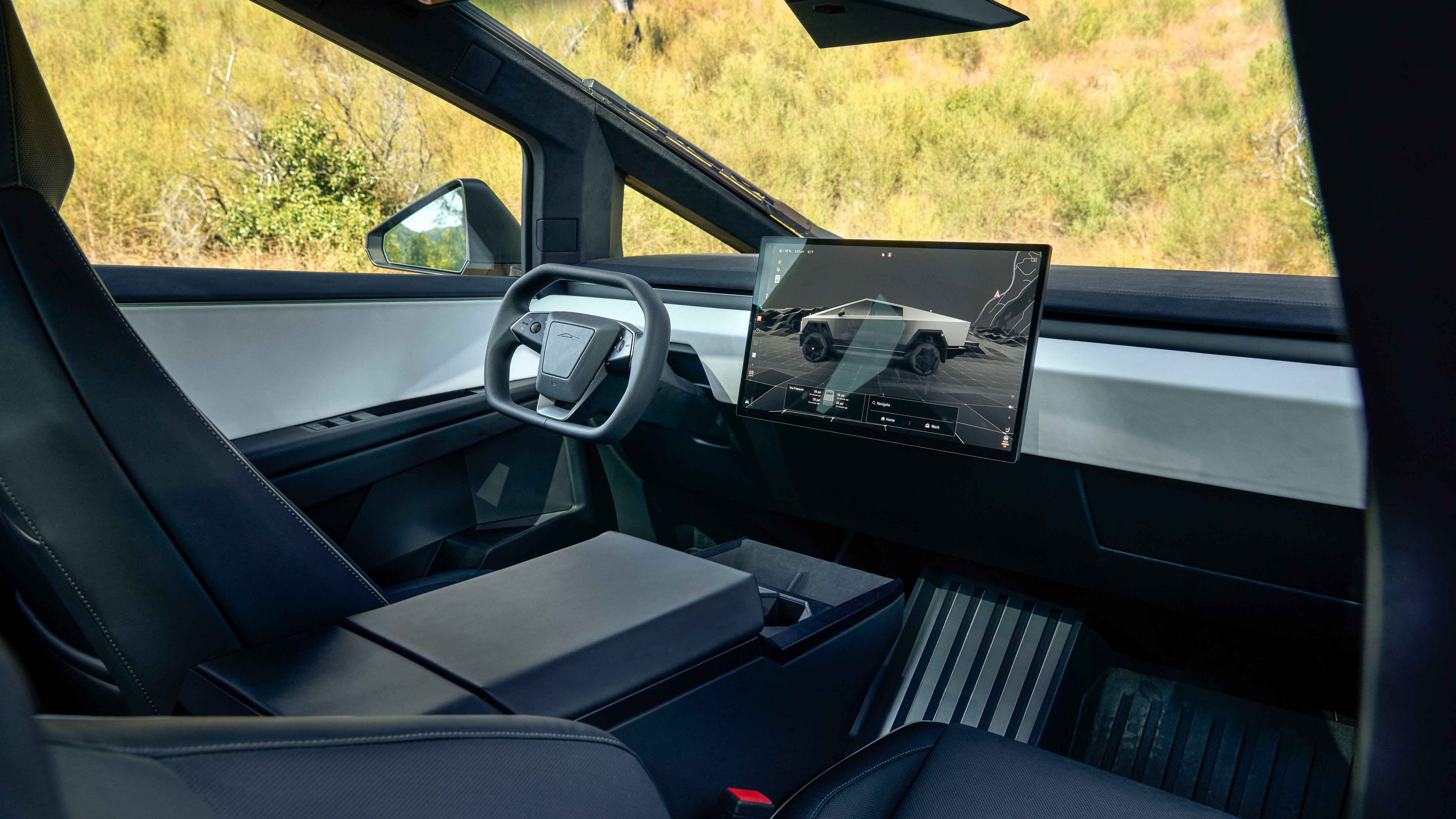 the 4th official image of Tesla Cybertruck.