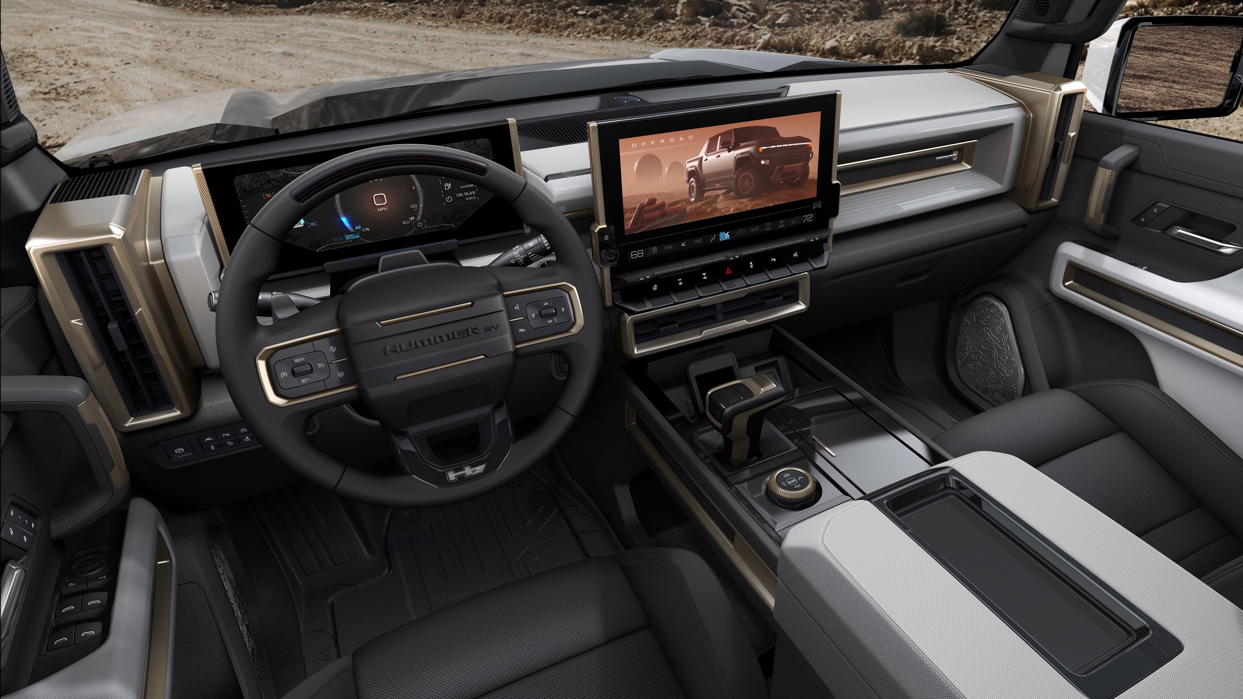 Discover GMC GMC Hummer EV Exterior Interior Images.Find all aspects and details of cars.