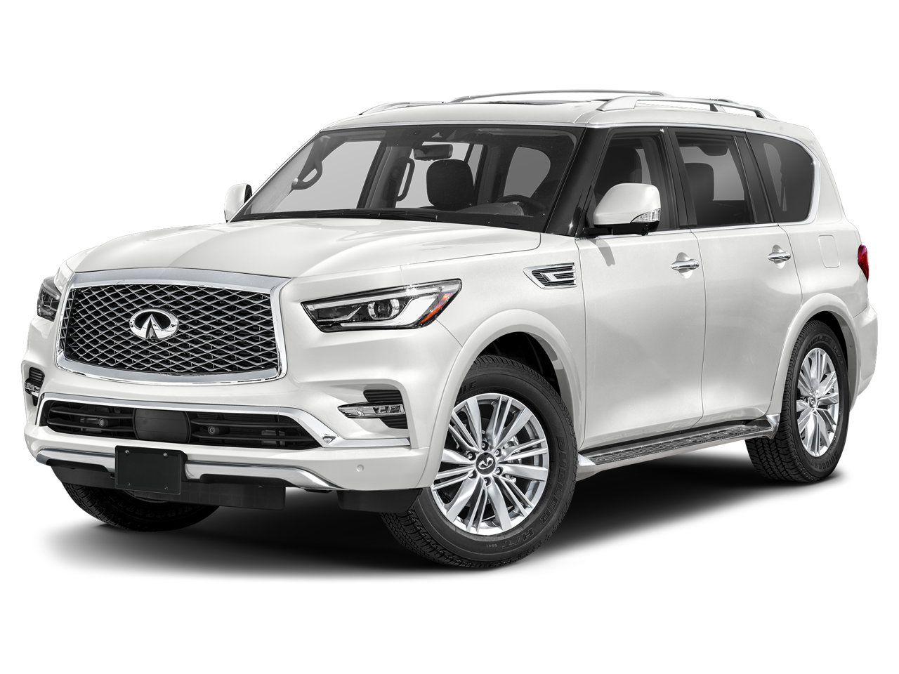 Discover Infiniti  Infiniti QX80 Infiniti QX80 2024 5.6L Sensory ProActive (8 Seats)   Exterior Interior Images.Find all aspects and details of cars.