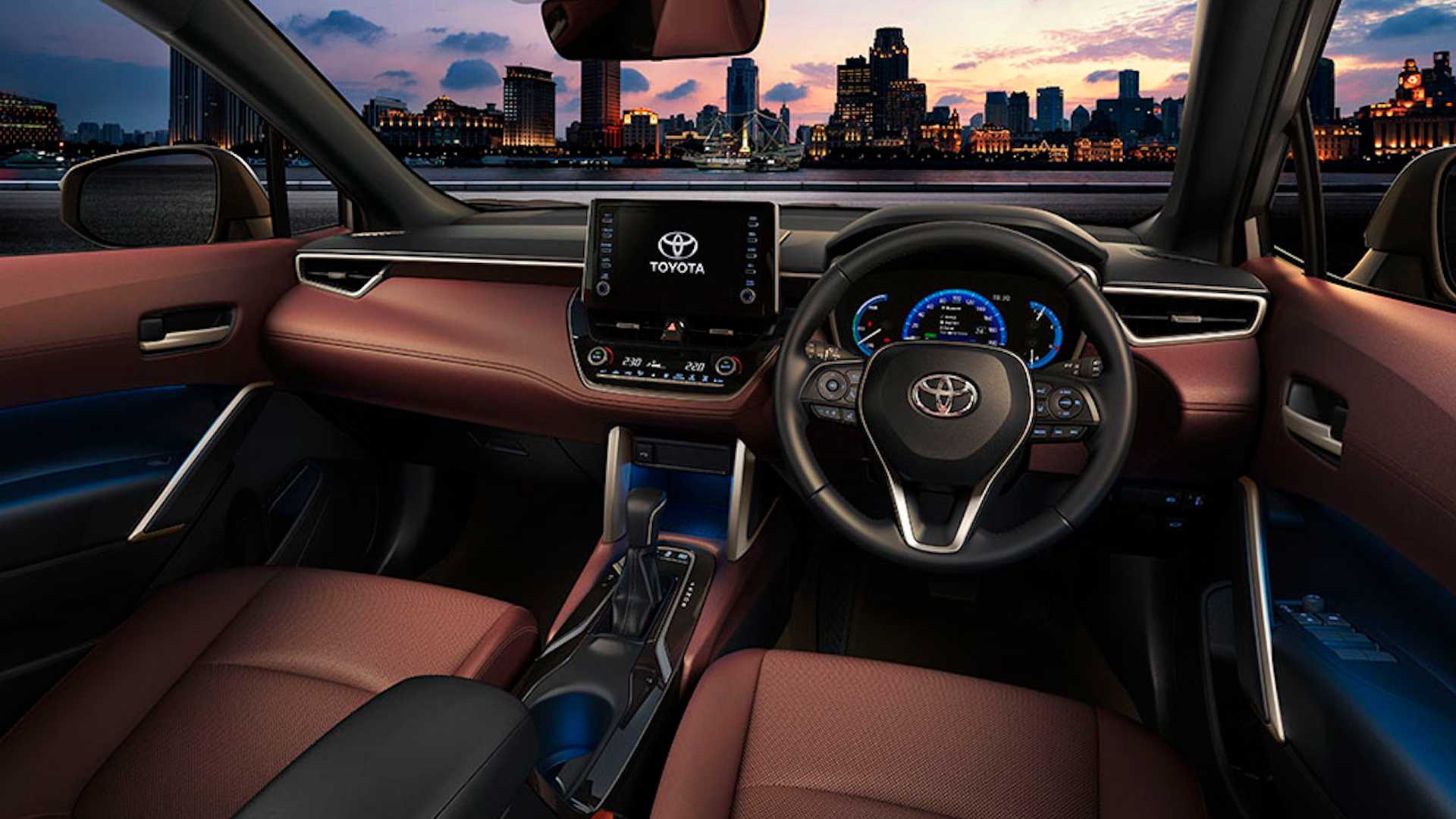 Discover Toyota Toyota Corolla Cross Exterior Interior Images.Find all aspects and details of cars.