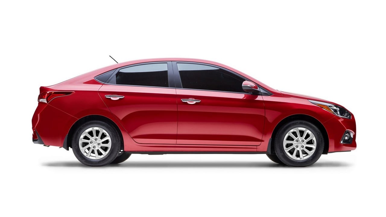 the 7th official image of Hyundai Accent.