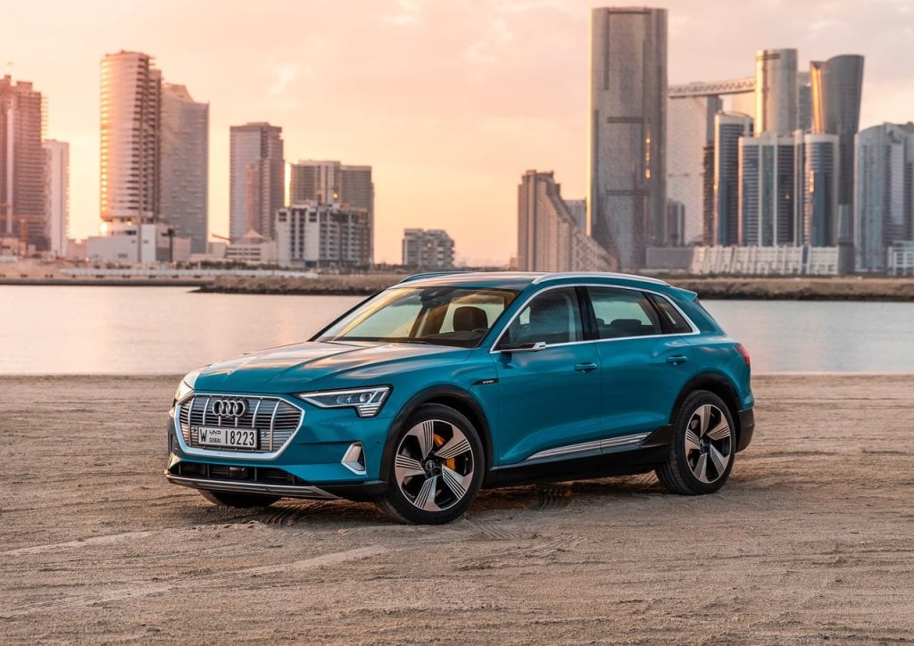 the 1th official image of Audi etron.