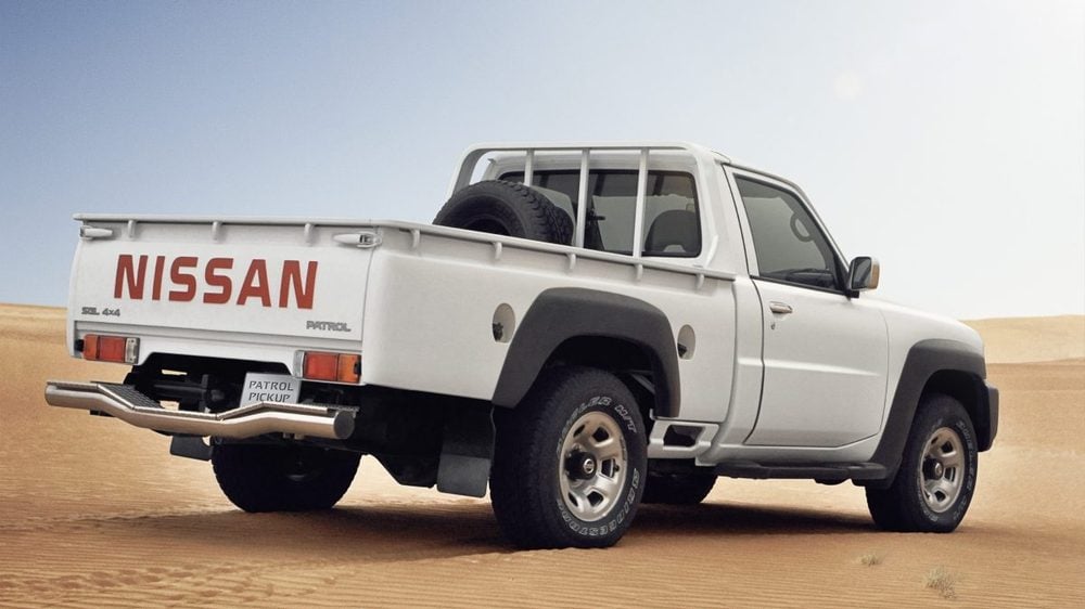 Discover Nissan Nissan Patrol Pickup Exterior Interior Images.Find all aspects and details of cars.