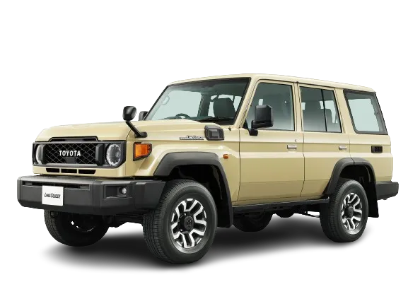 استكشف  تويوتا  تويوتا لاند كروزر 70 Land Cruiser 70 VXR 4.0L (5 Door) الصور الخارجية والداخلية. اكتشف جميع جوانب وتفاصيل السيارات.