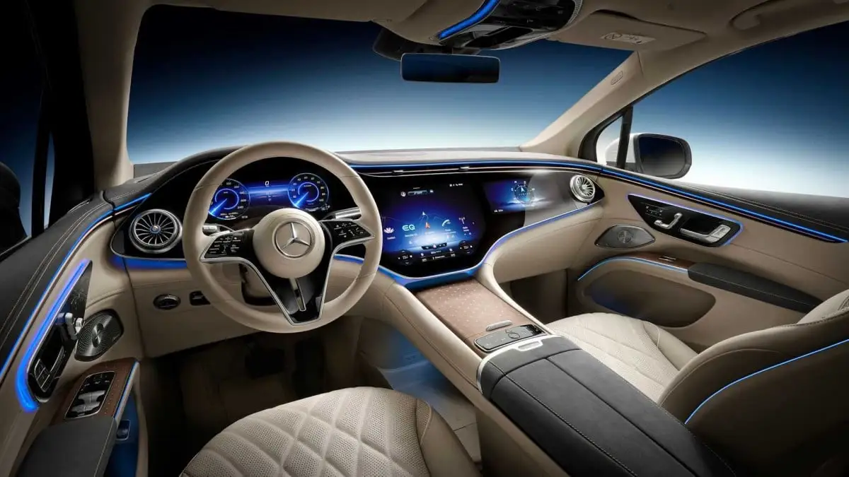 Discover Mercedes-Benz Mercedes-Benz EQS Exterior Interior Images.Find all aspects and details of cars.