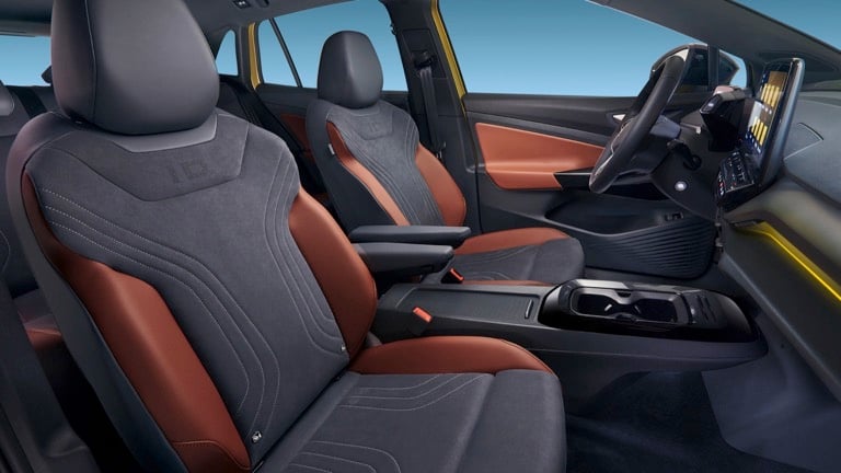 Discover Volkswagen Volkswagen ID.4 Exterior Interior Images.Find all aspects and details of cars.