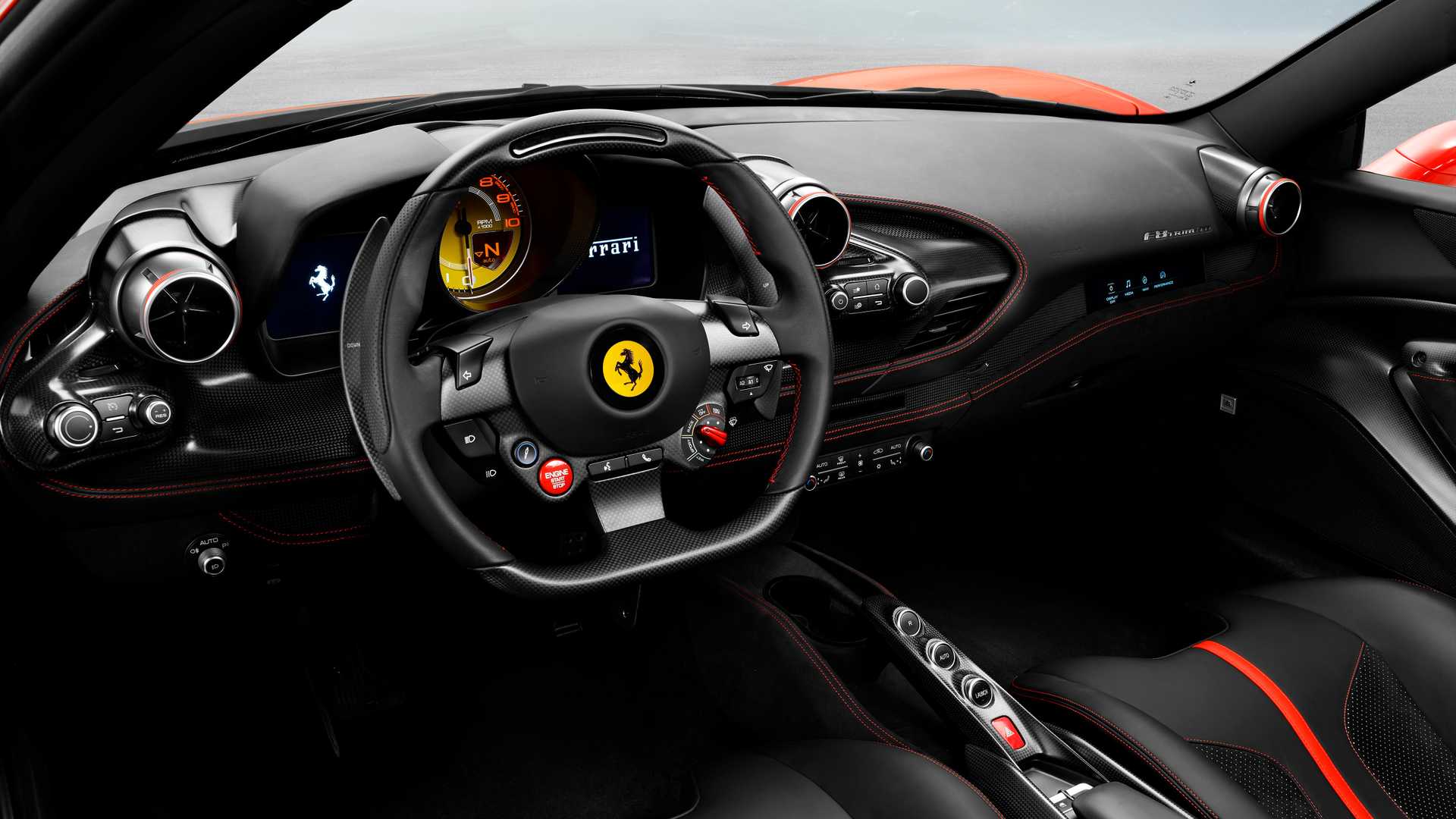 Discover Ferrari Ferrari F8 Spider Exterior Interior Images.Find all aspects and details of cars.