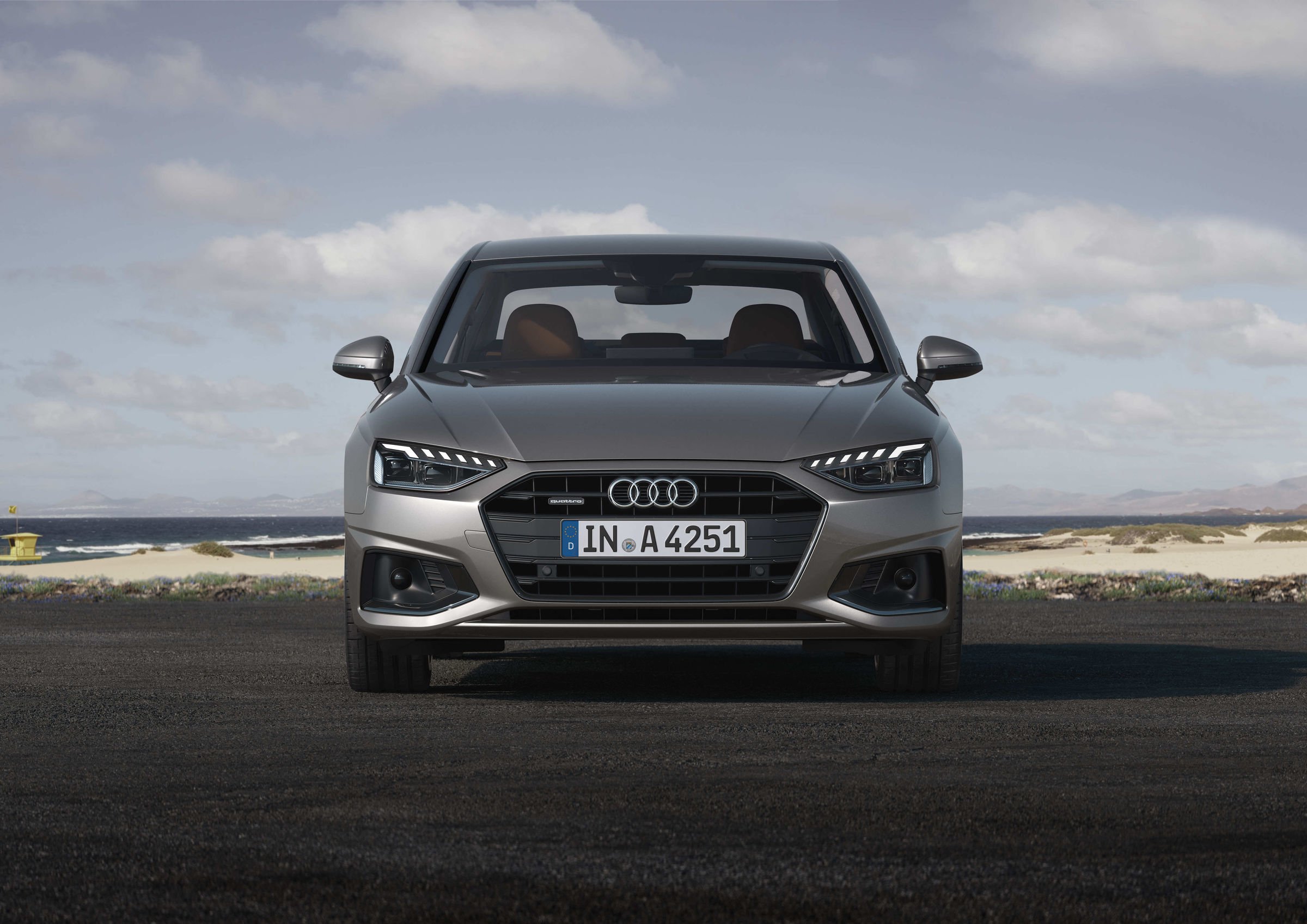 the 1th official image of Audi A4.