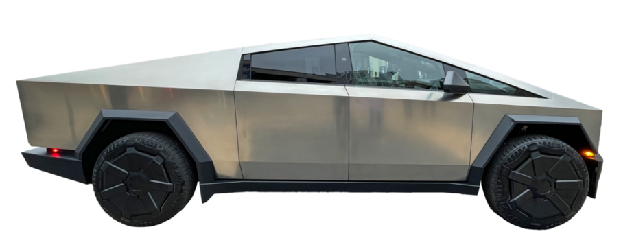 the 2th official image of Tesla Cybertruck.